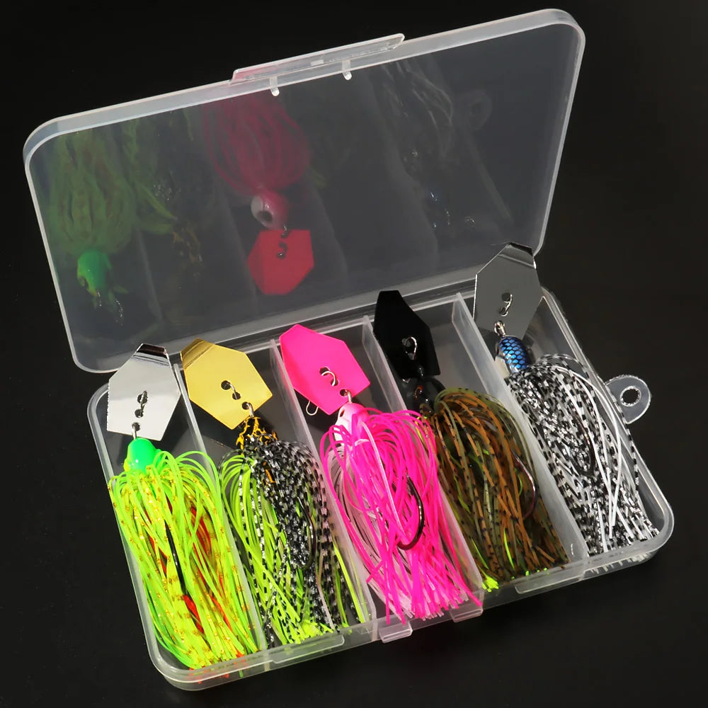Weedless Bladed Jig Lure