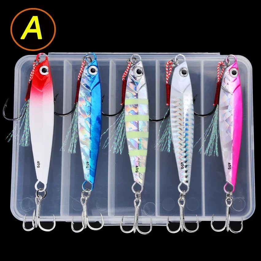 Metal Jig Lure Set
