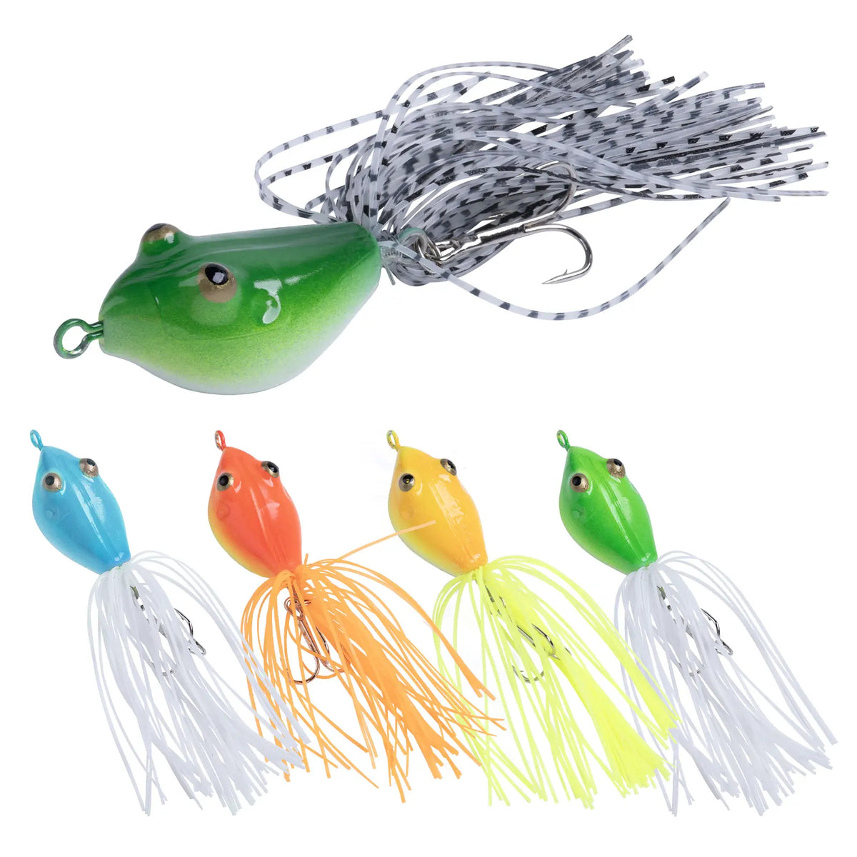 Topwater Frog Lure Set – 5 Pack