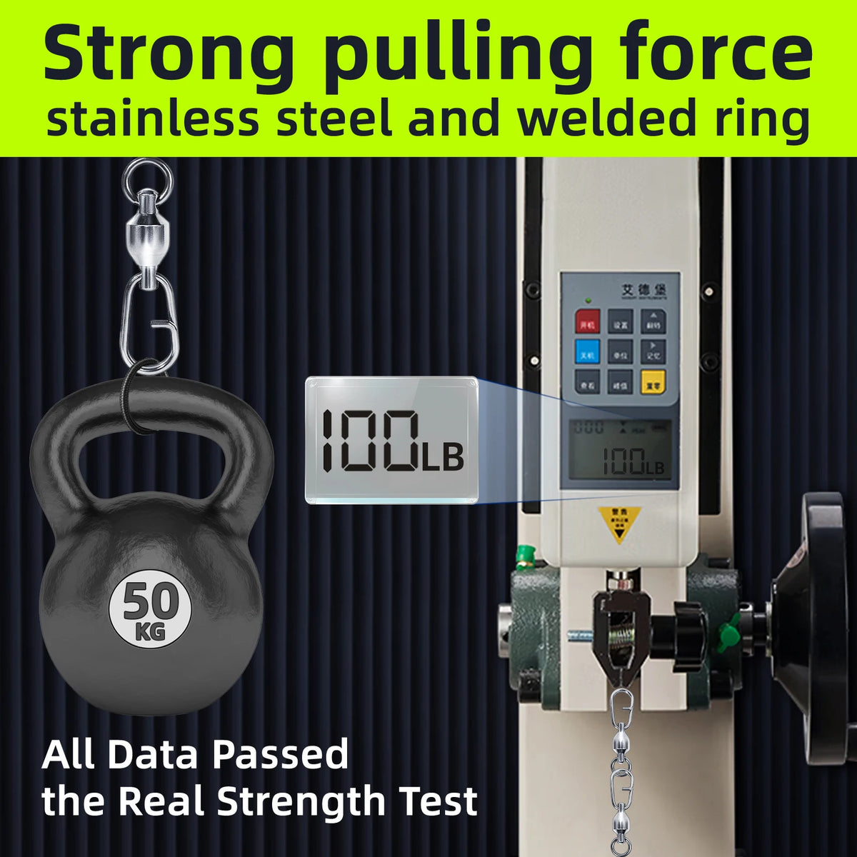 Heavy-Duty Ball Bearing Swivels with Snap