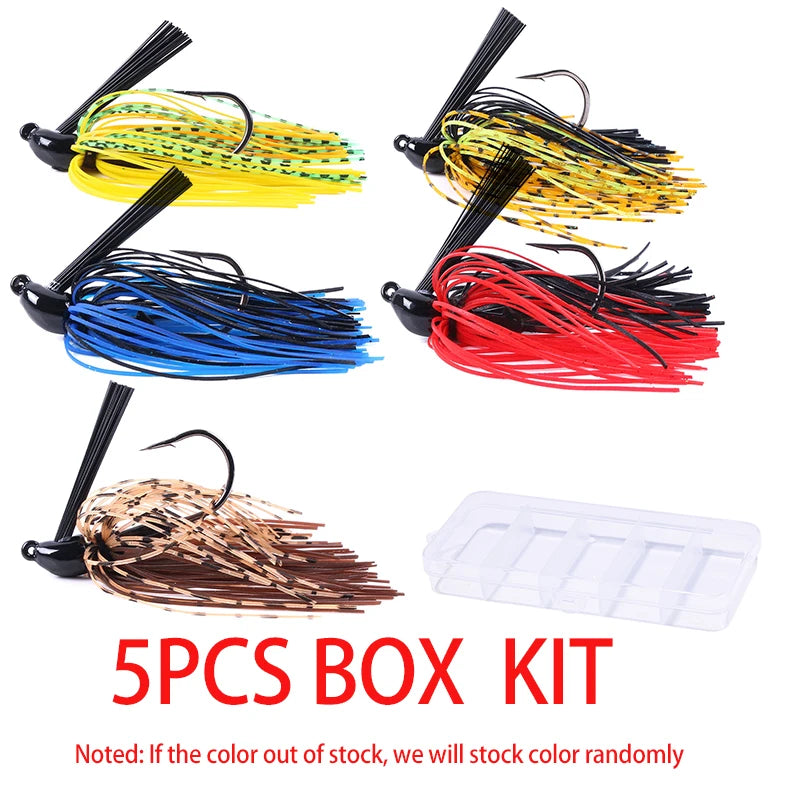 Weedless Skirted Bass Jig