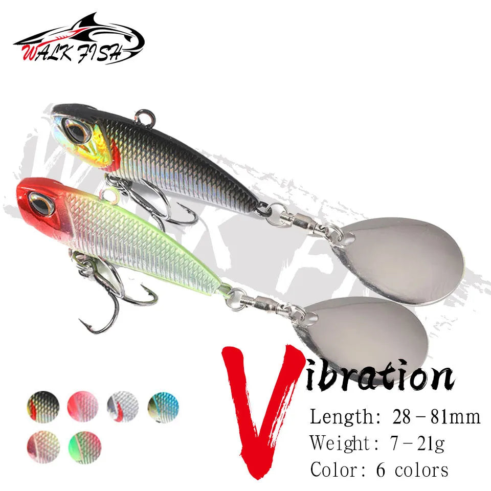 Tail-Spinner Vibration Bait – 7–21g