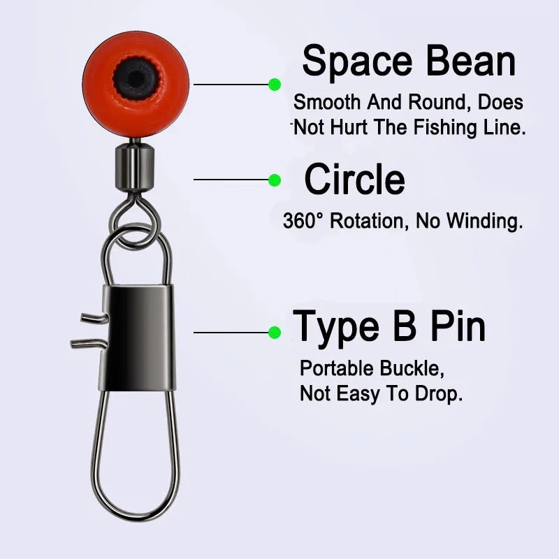 Fishing Bobber Stops – 20 Pack