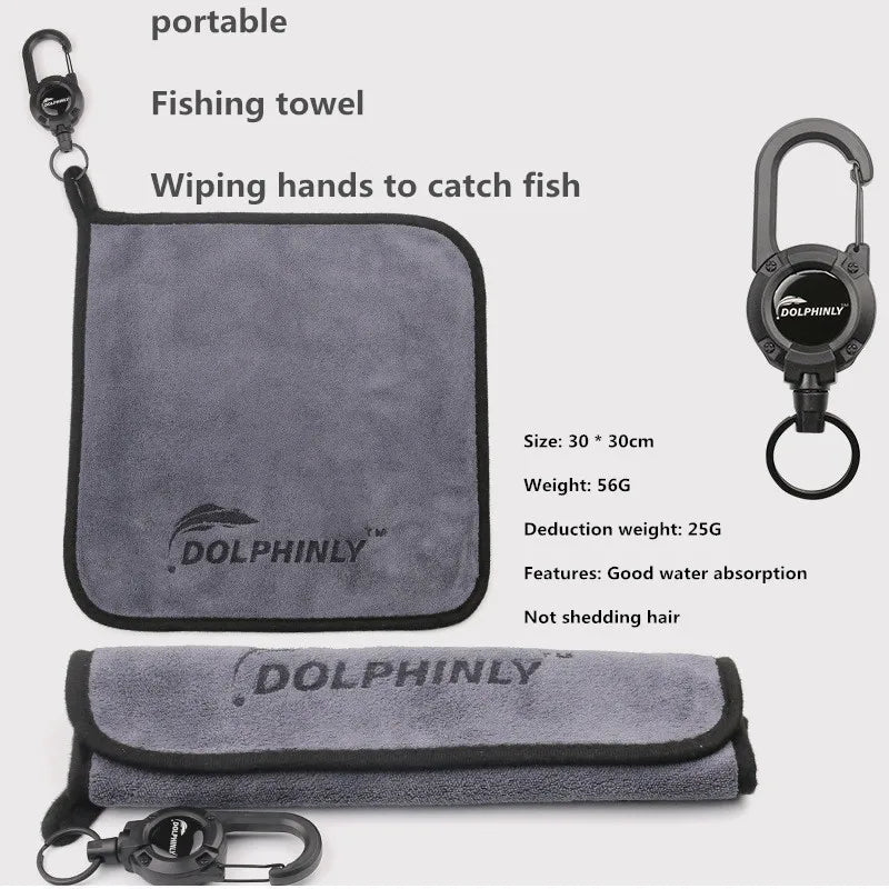 Clip-On Fishing Towel
