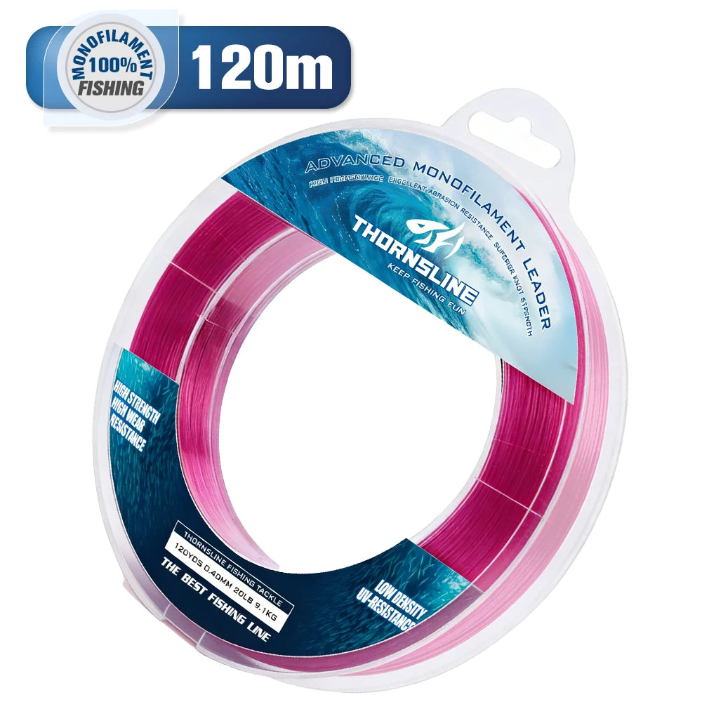 Heavy-Duty Monofilament Leader – 120m