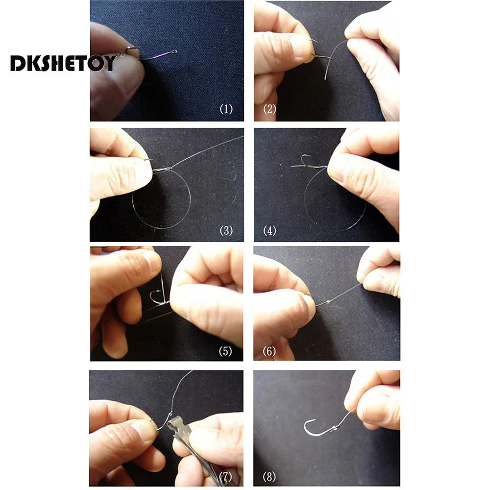 Barbed Fishing Hook Assortment – 100–1000 Pieces