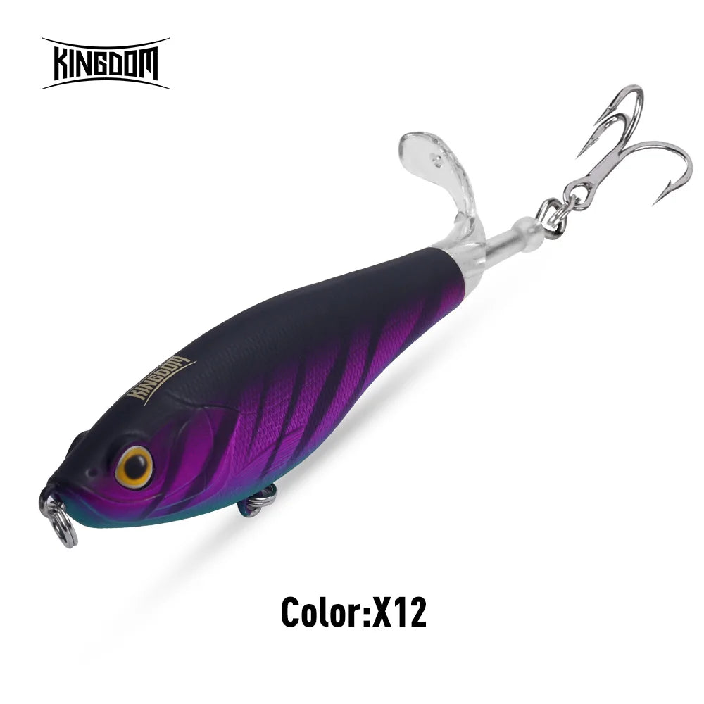 Rotating Tail Topwater Plopper