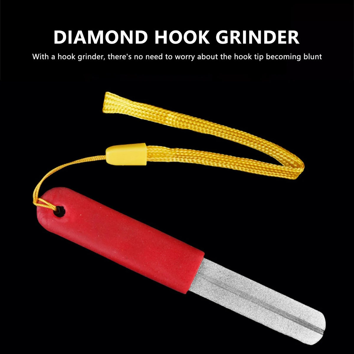 3-Groove Fishing Hook Sharpener
