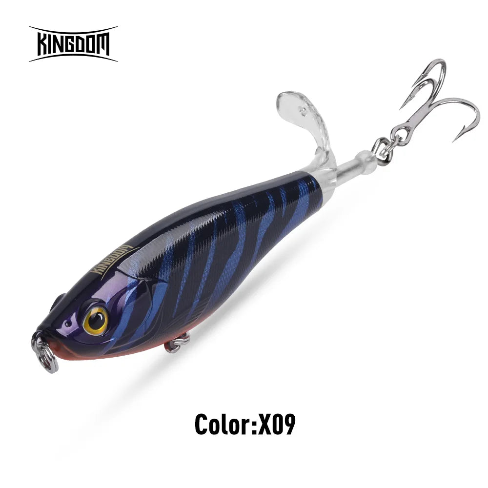Rotating Tail Topwater Plopper