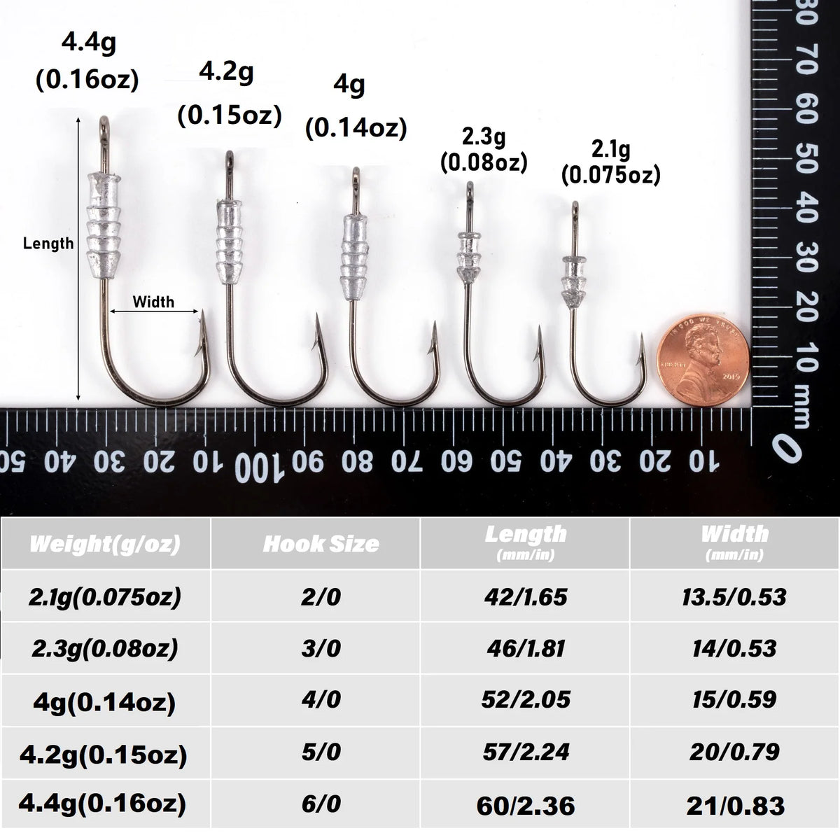 Weighted Swimbait Hooks