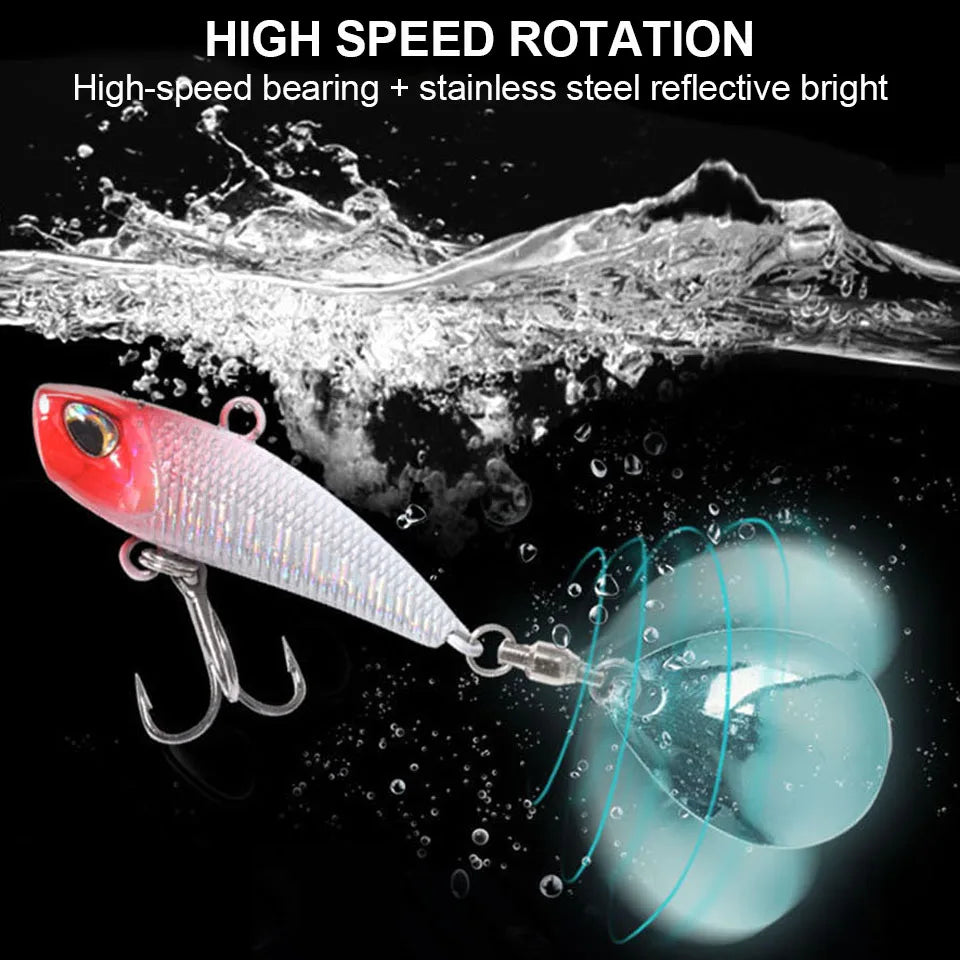 Tail-Spinner Vibration Bait – 7–21g