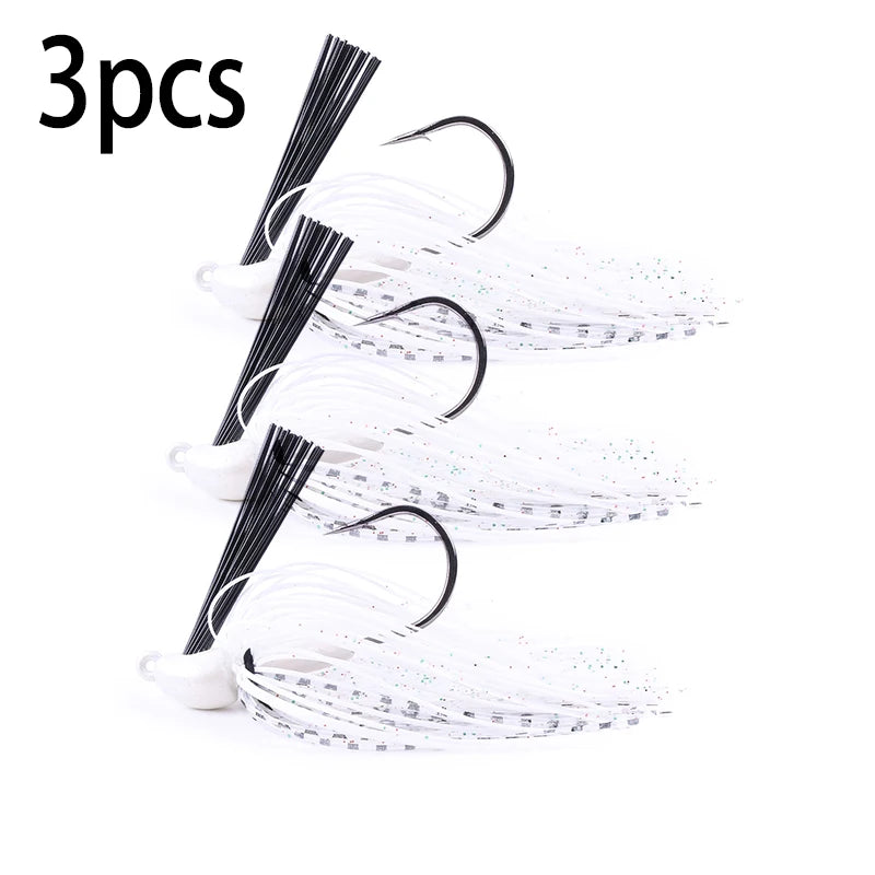 Weedless Skirted Bass Jig