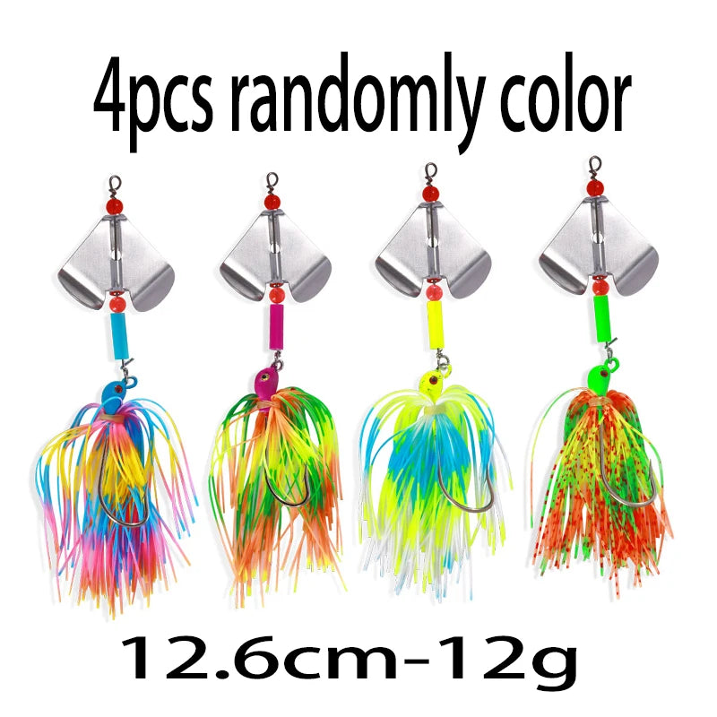 Weedless Skirted Bass Jig