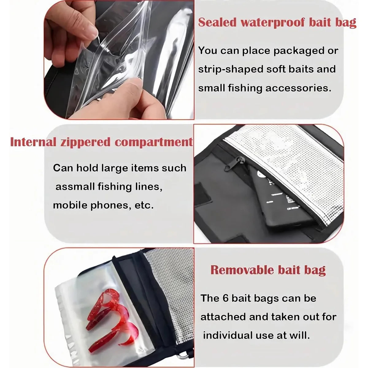 Soft Plastic Bait Binder
