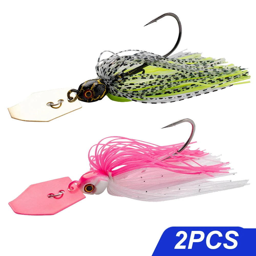 Weedless Bladed Jig Lure