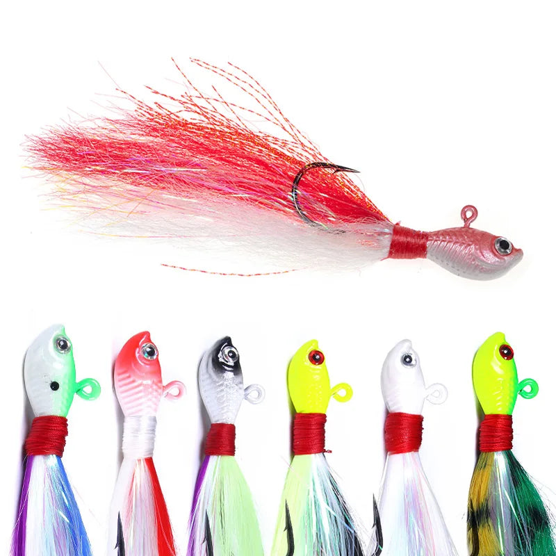 3D-Eye Bucktail Jigs