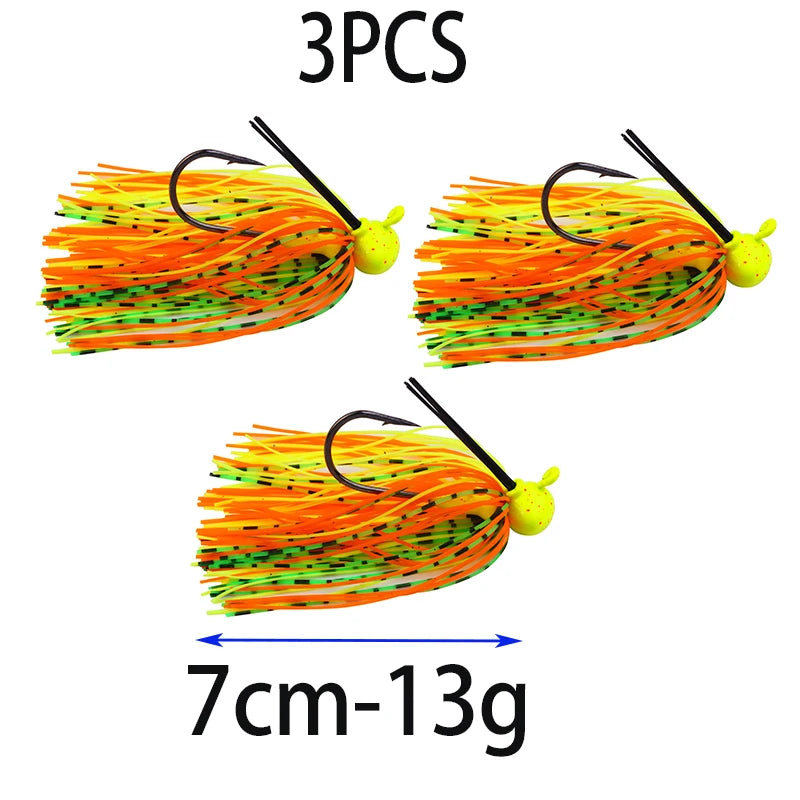 Weedless Skirted Bass Jig