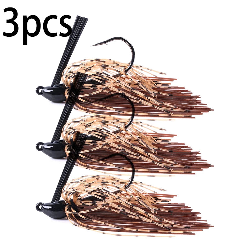 Weedless Skirted Bass Jig