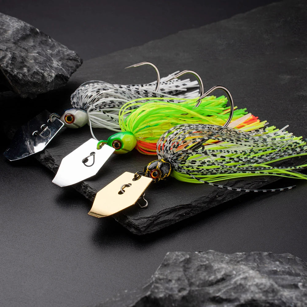 Weedless Bladed Jig Lure