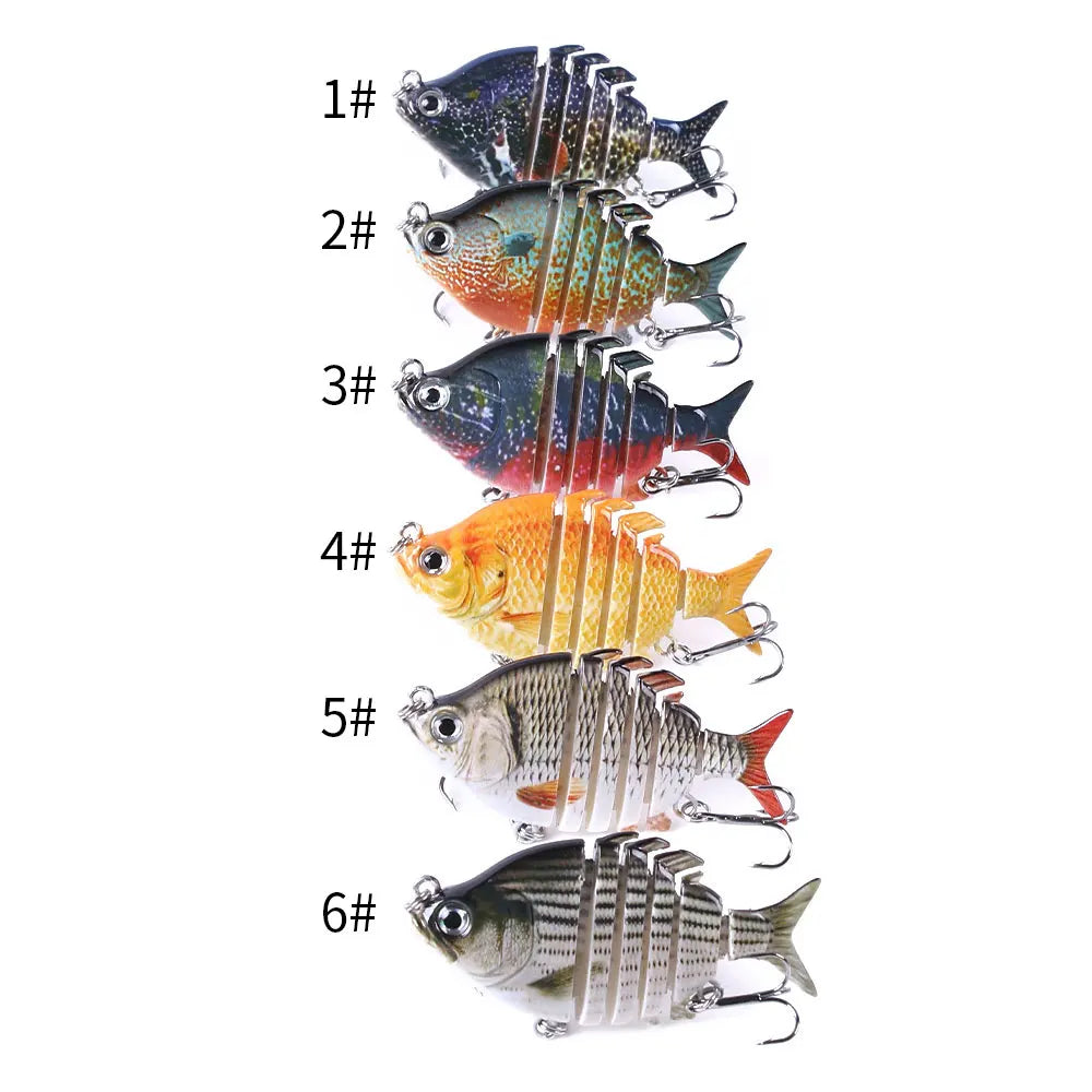 Multi-Jointed Tilapia Swimbait