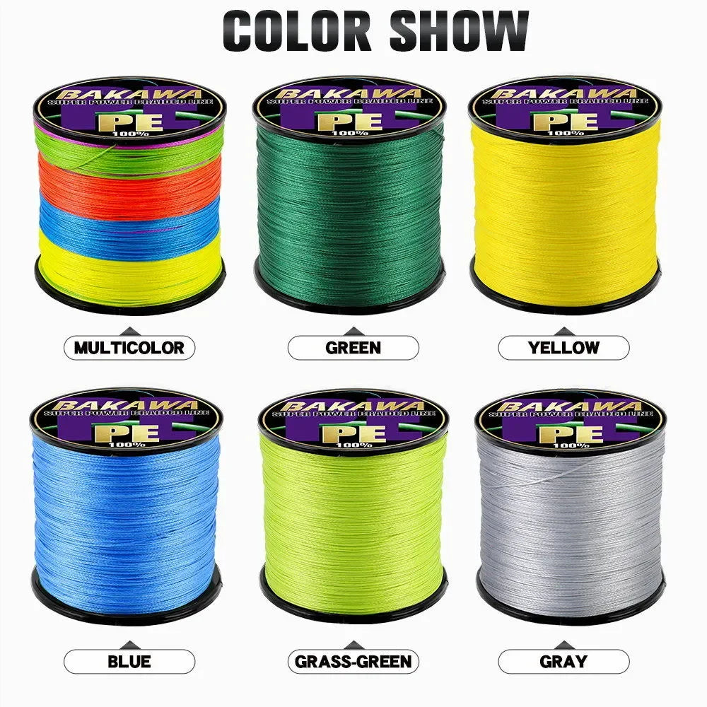 4-Strand Braided Fishing Line