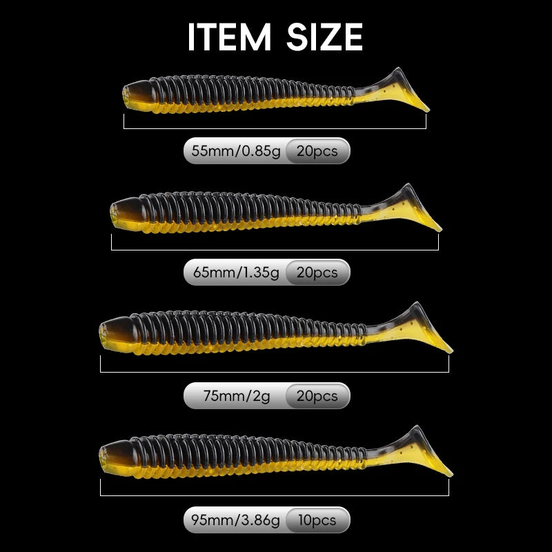 Paddle-Tail Swimbaits