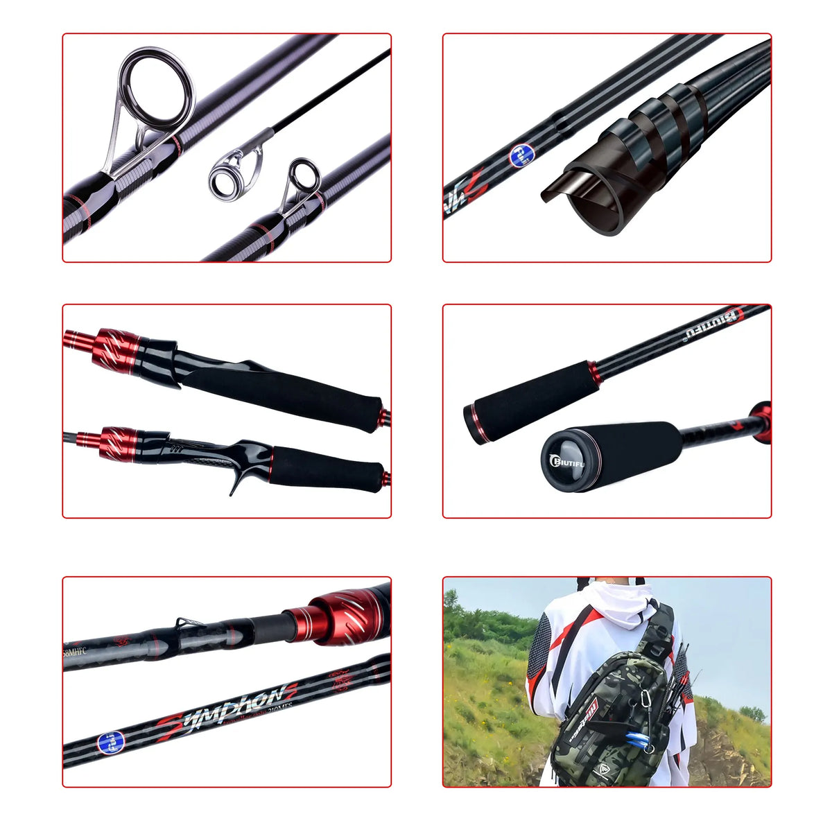 Carbon Travel Fishing Rod – 1.8–3.0m