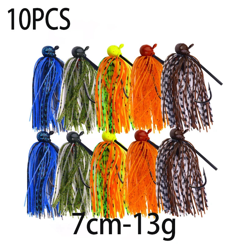 Weedless Skirted Bass Jig