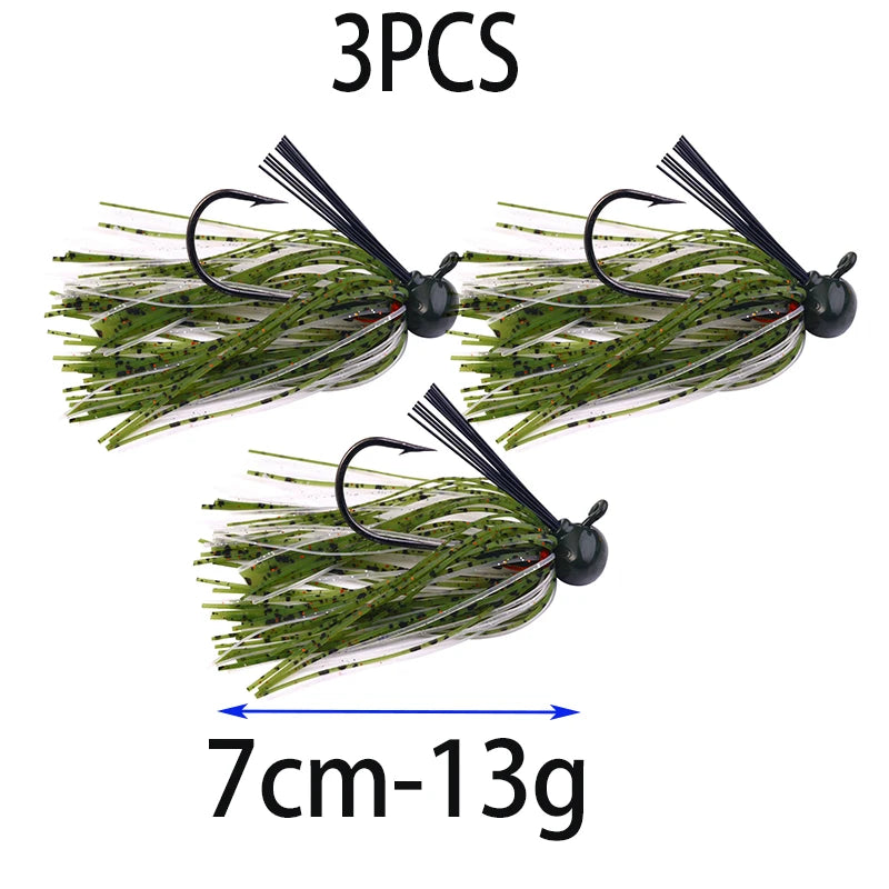 Weedless Skirted Bass Jig