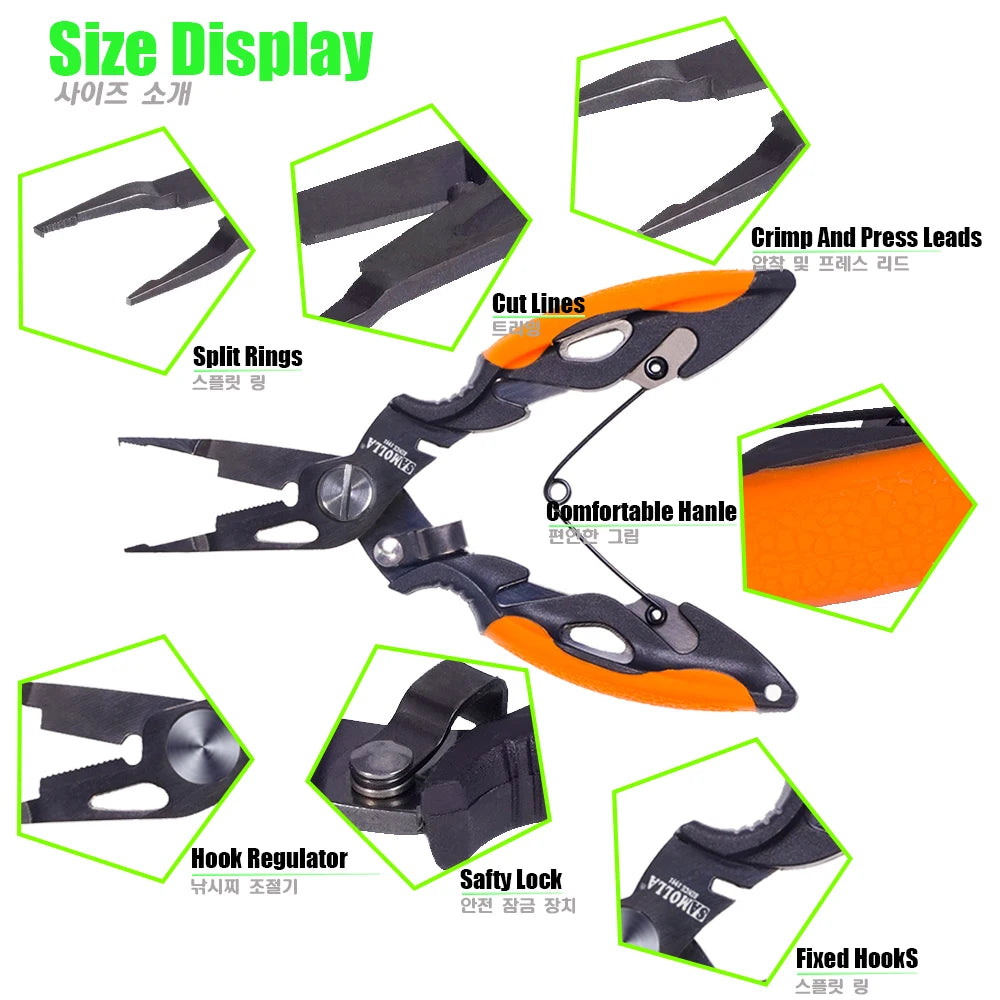Multifunction Stainless Fishing Pliers