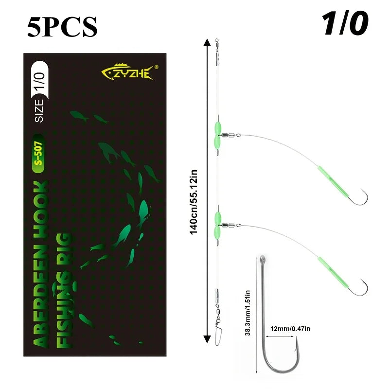 Pre-Tied High-Low Surf Rigs
