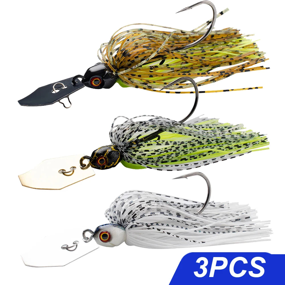 Weedless Bladed Jig Lure