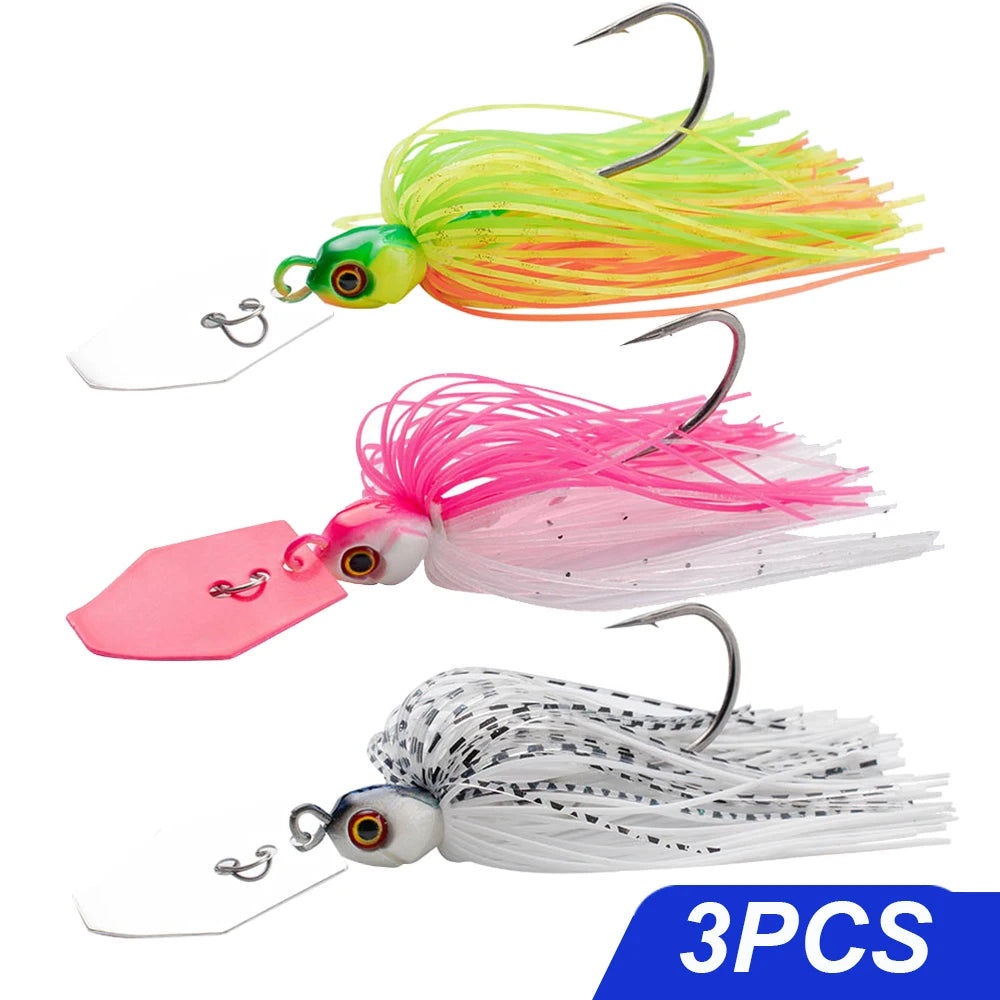 Weedless Bladed Jig Lure
