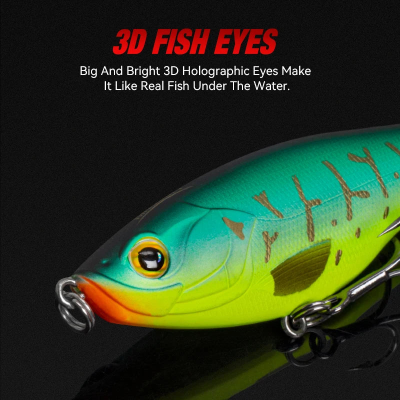 Rotating Tail Topwater Plopper