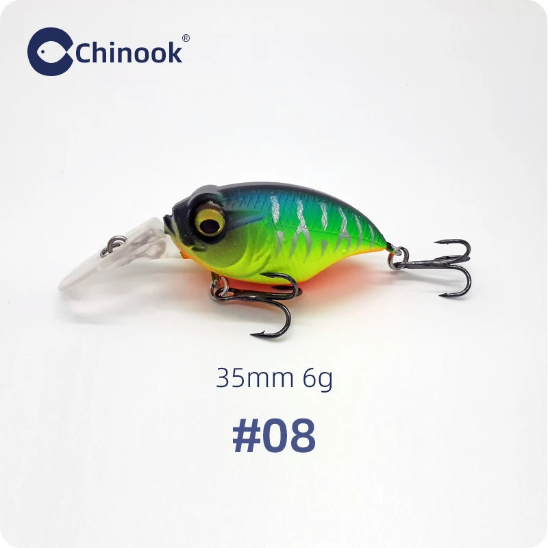 35mm Squarebill Crankbait – 6g