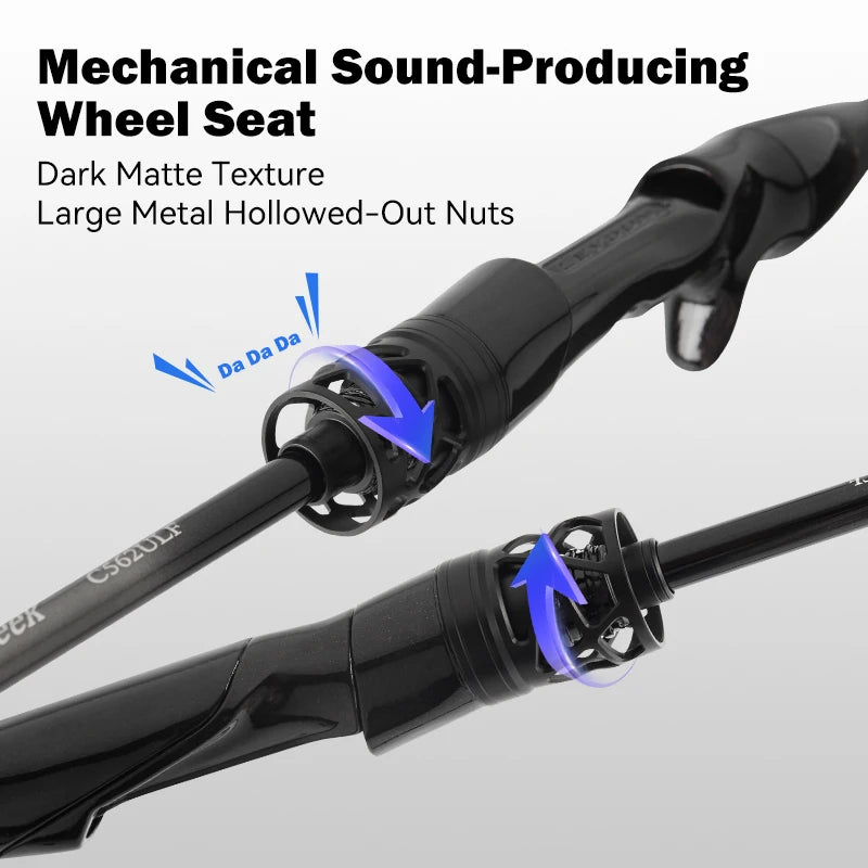 2-Piece Ultralight Travel Fishing Rod
