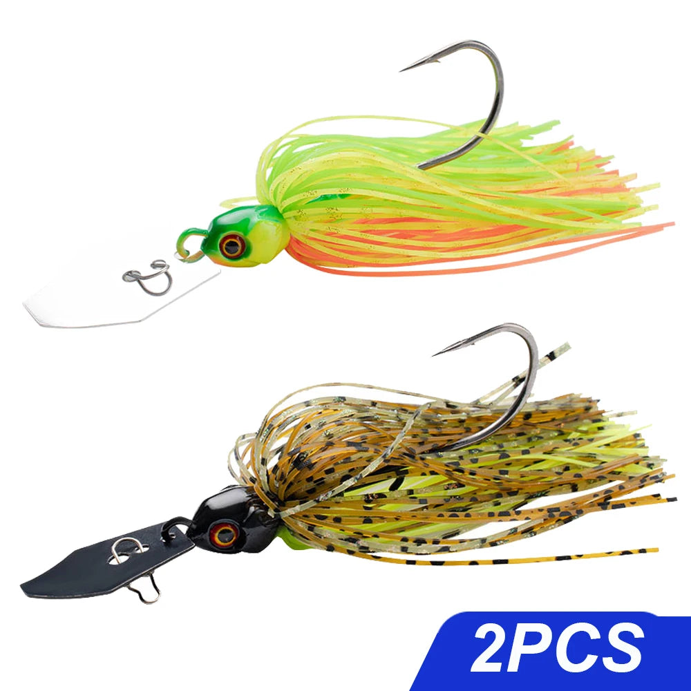 Weedless Bladed Jig Lure