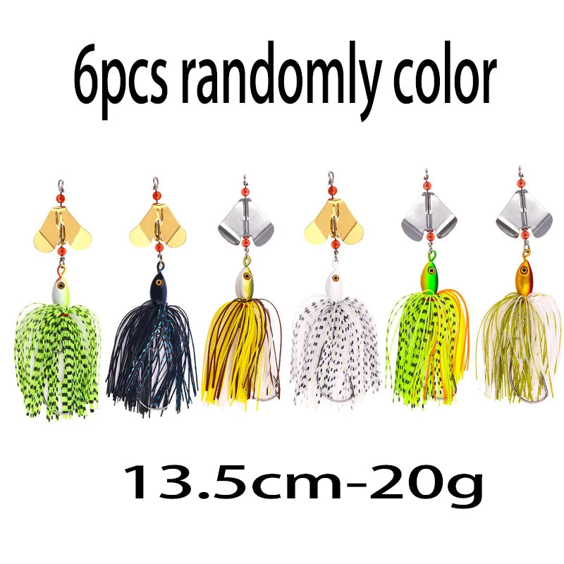 Weedless Skirted Bass Jig