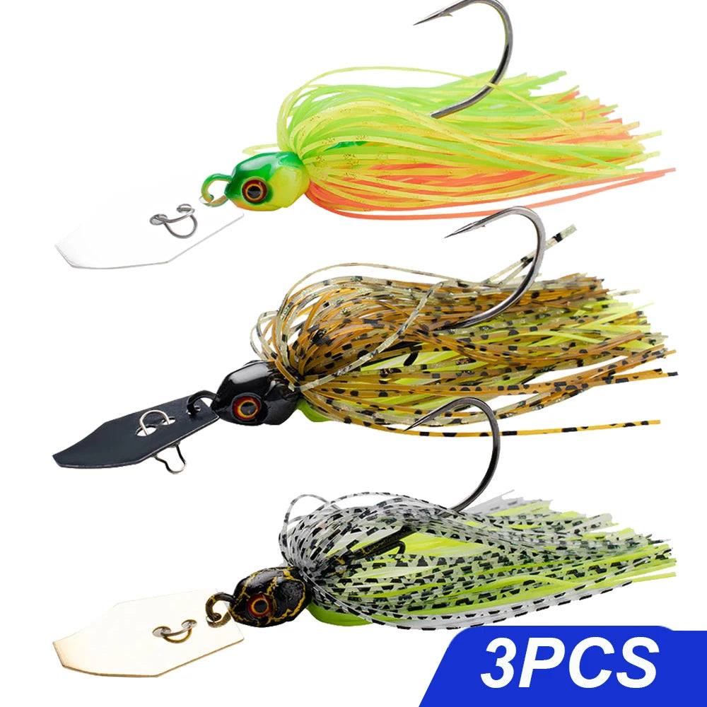 Weedless Bladed Jig Lure