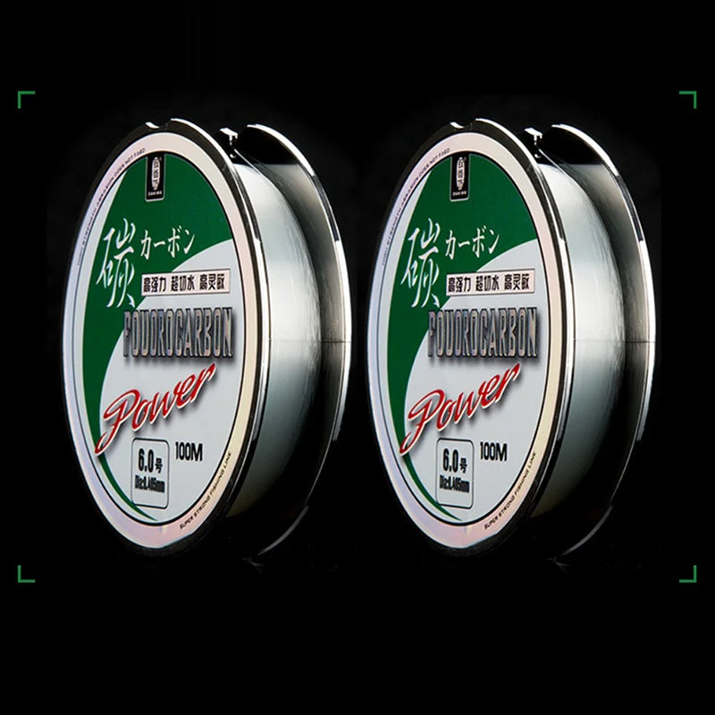 100% Fluorocarbon Fishing Line – 50/100m