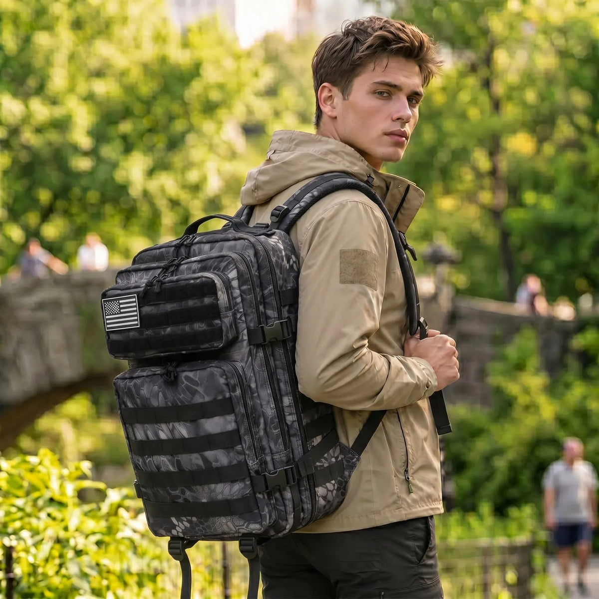 45L Fishing Tackle Backpack