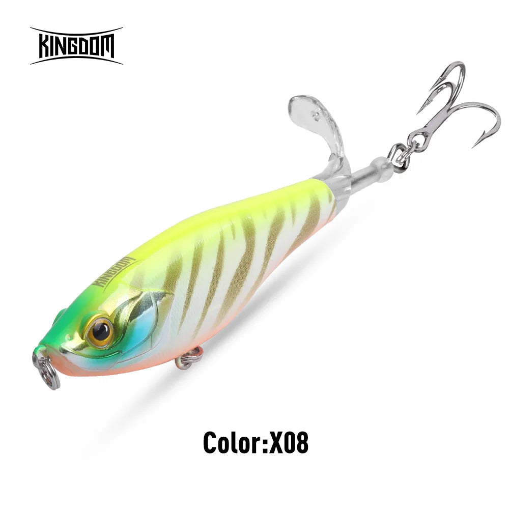 Rotating Tail Topwater Plopper