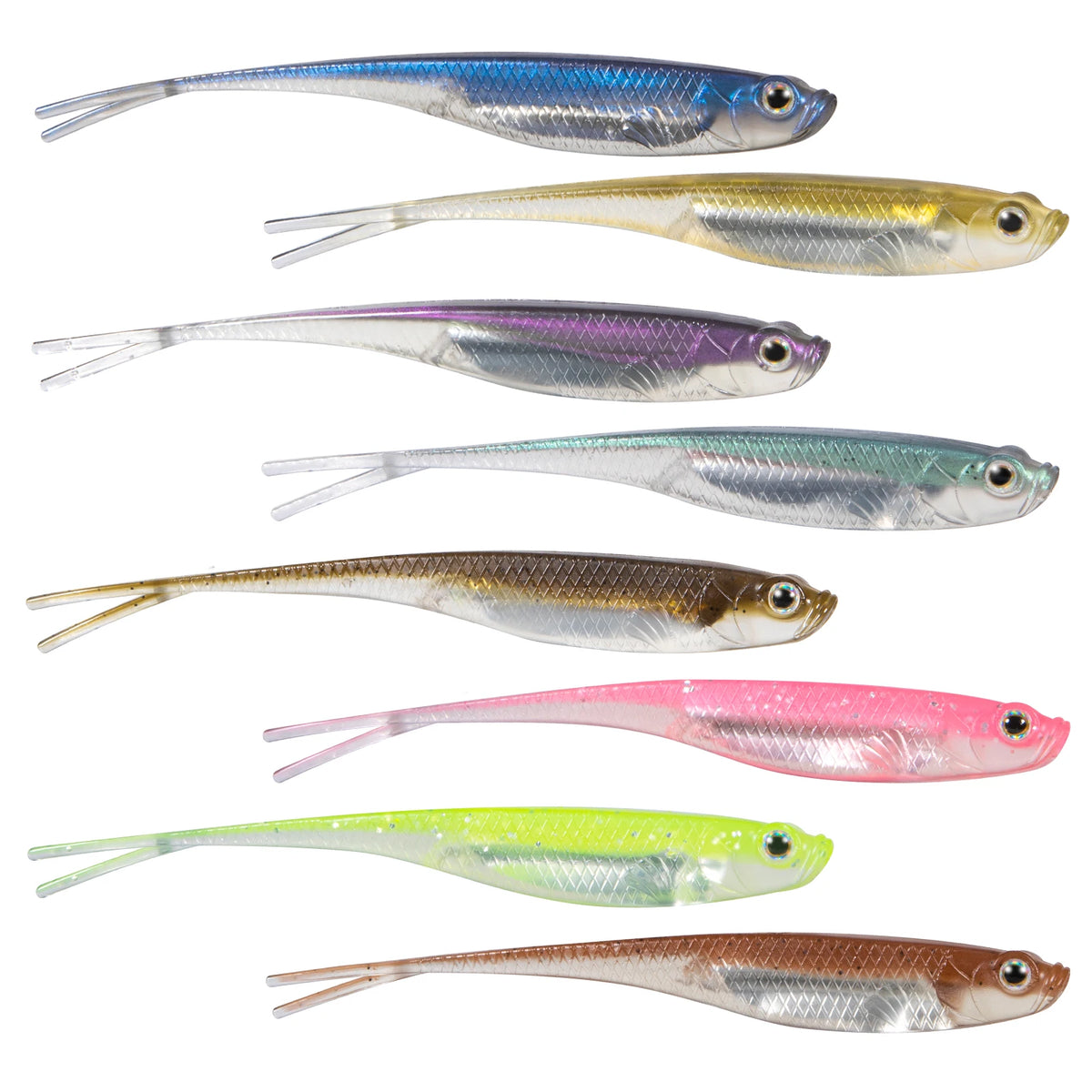 Fork-Tail Finesse Soft Baits