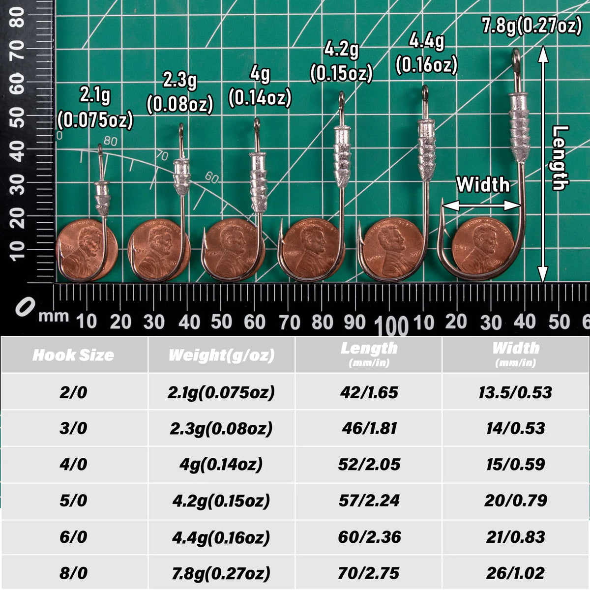 Weighted Swimbait Hooks