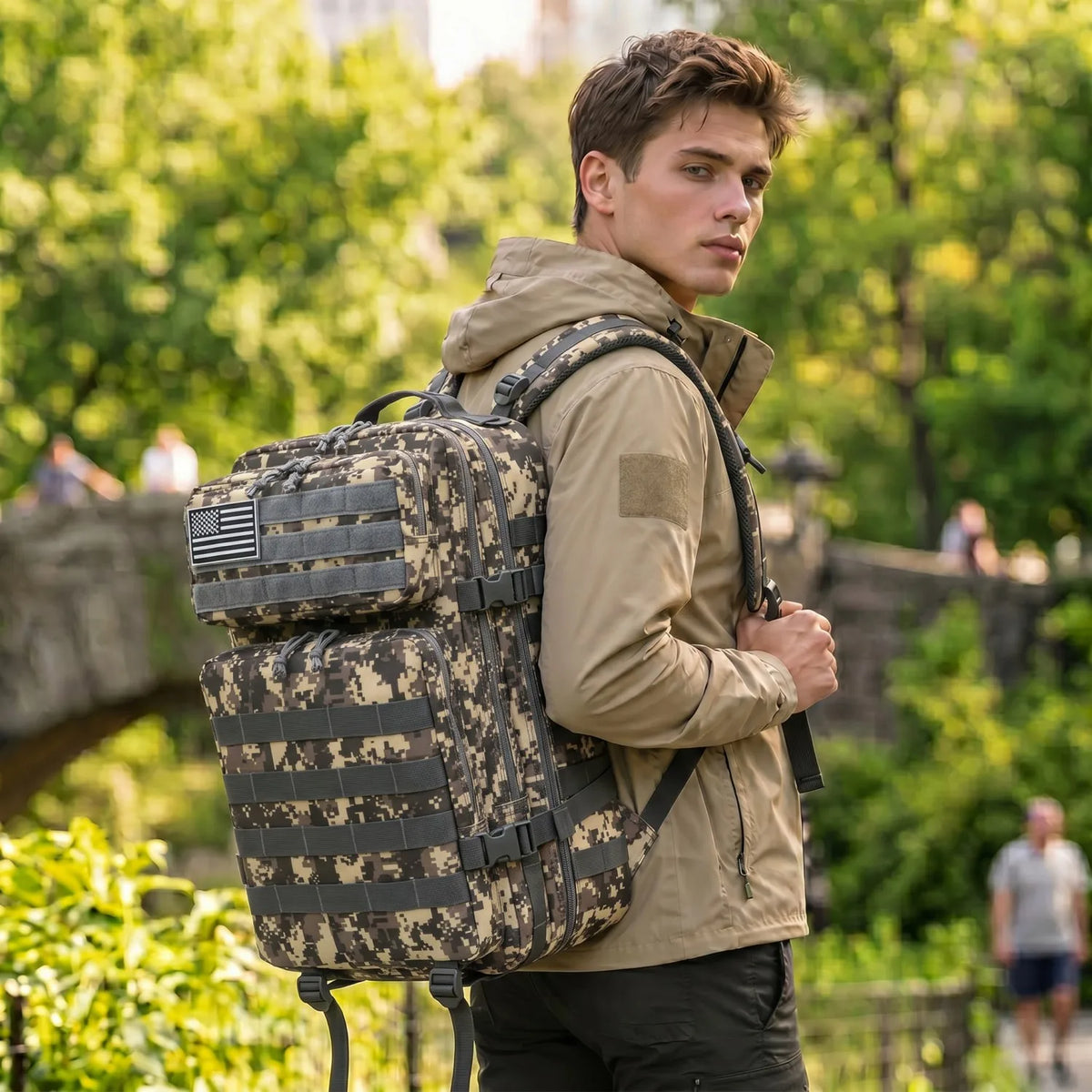 45L Fishing Tackle Backpack