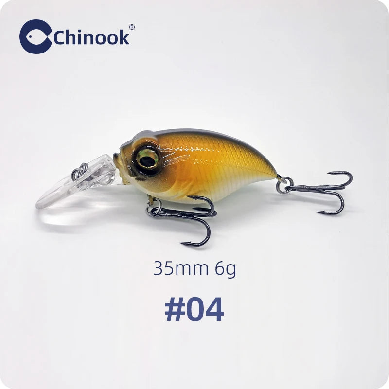 35mm Squarebill Crankbait – 6g
