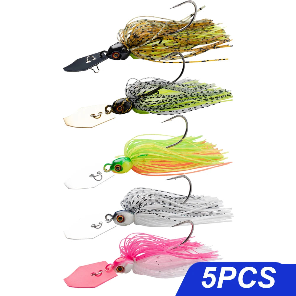 Weedless Bladed Jig Lure