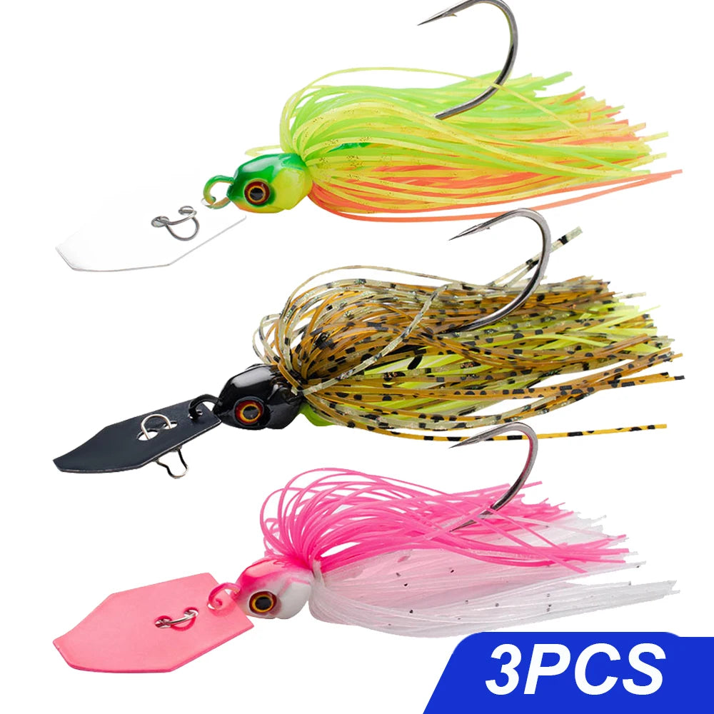 Weedless Bladed Jig Lure