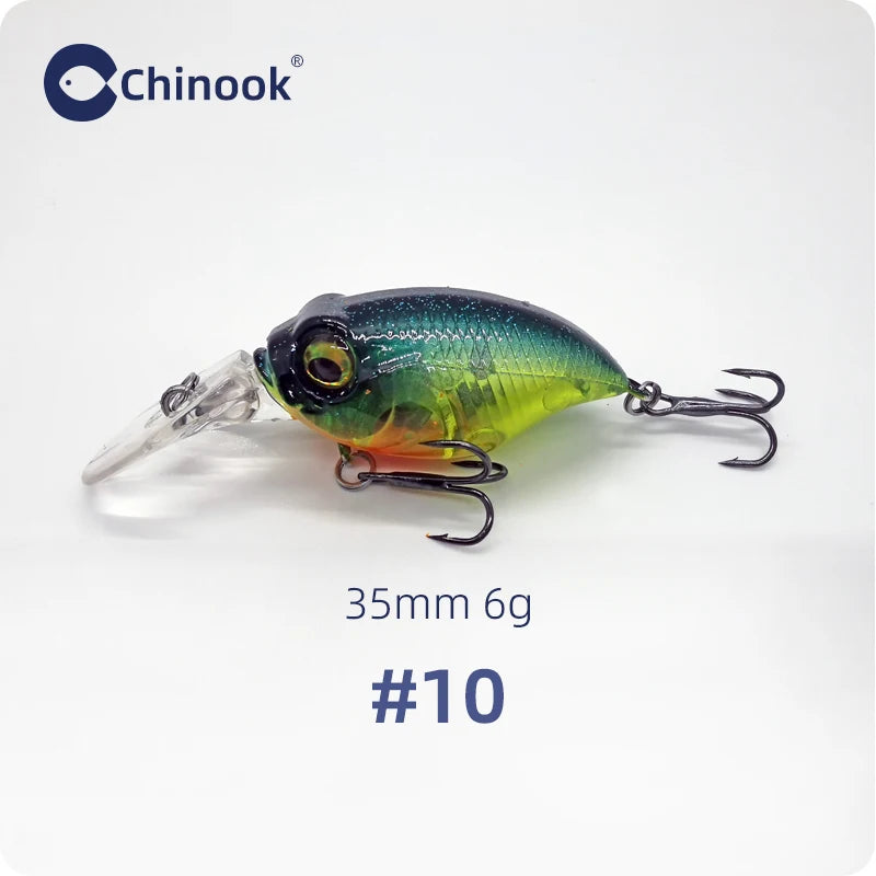 35mm Squarebill Crankbait – 6g