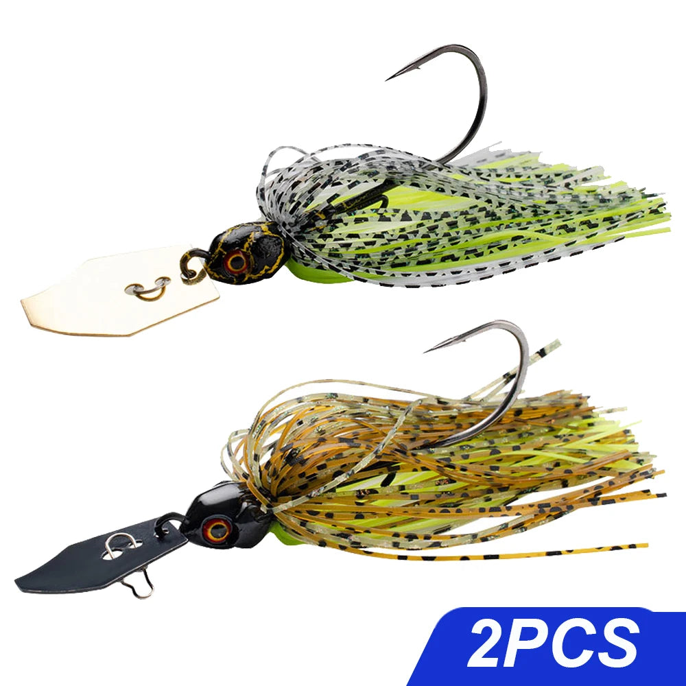 Weedless Bladed Jig Lure